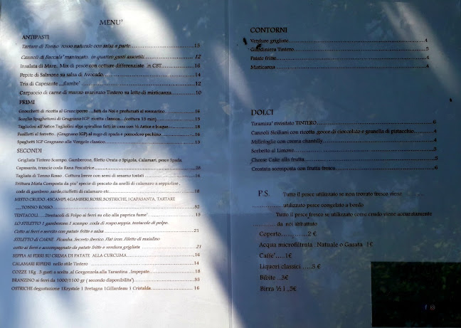 Comments and reviews of Tintero Boat - Italian Fish Restaurant