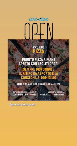 Pronto Pizza Salò - Ristorazione