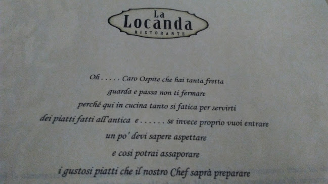 Ristorante La Locanda - Ristorazione