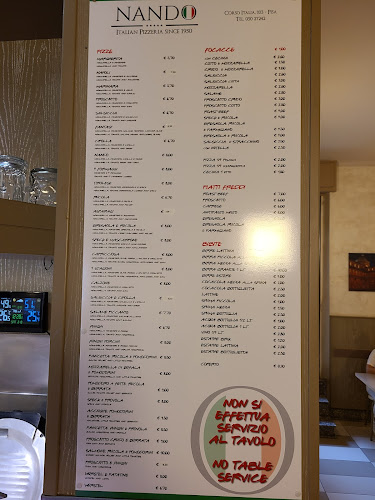 Pizzeria da Nando - Pisa