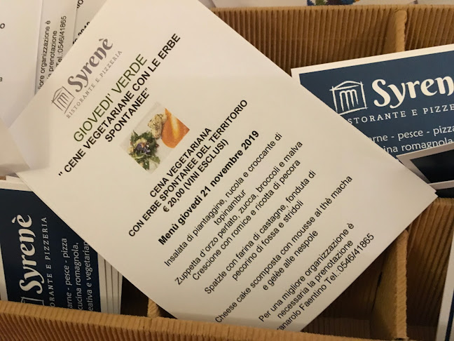 Comentarii opinii despre Ristorante Pizzeria Syrenè