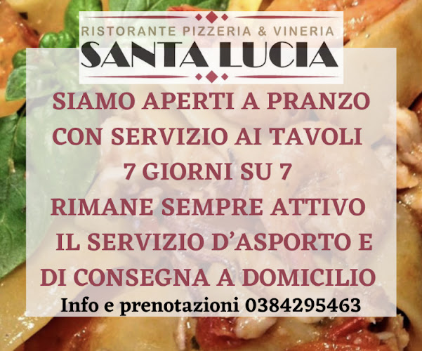 Opinii despre Santa Lucia în Mortara - Ristorazione