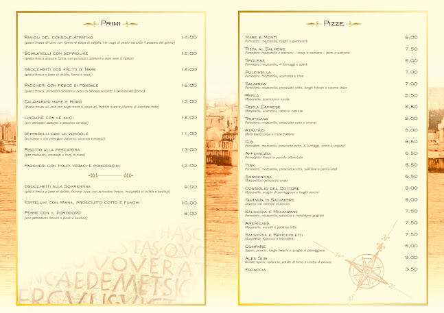 Ristorante Pizzeria Atratino - Ristorazione