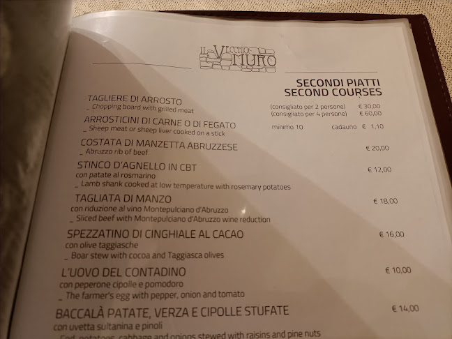 Comments and reviews of Pizzeria Ristorante Il Vecchio Muro