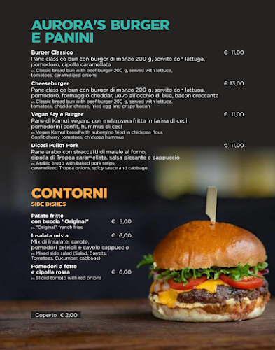 Aurora Lounge & Shisha Bar - Ristorazione