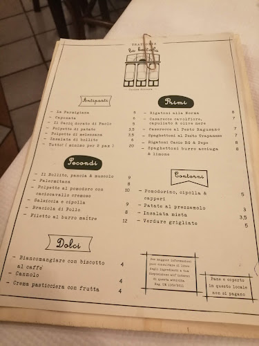 Trattoria La Bettola - Ristorazione