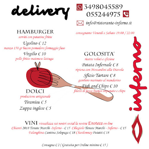 Ristorante e Loungebar Inferno - Ristorazione