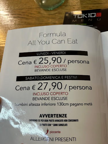 Reviews of Tokyo Verona in Verona - Ristorazione