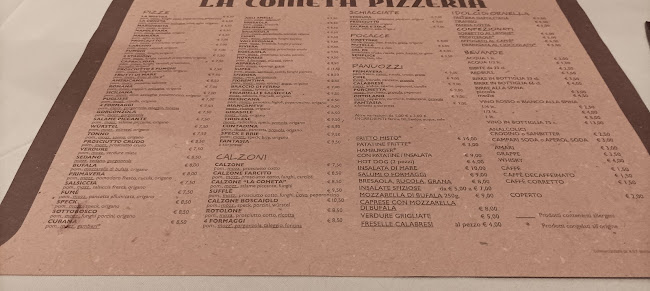 Pizzeria La Cometa