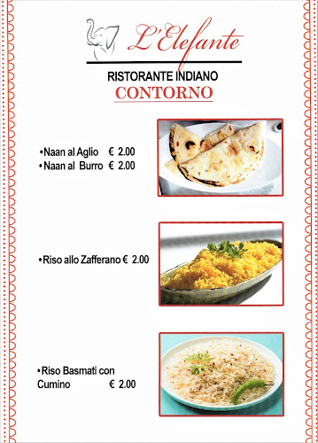 Ristorante Indiano L'Elefante Baia Flaminia Open Times