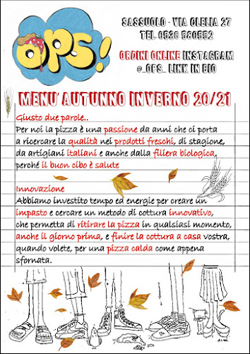 Ops osteria della pizza a spasso - Ristorazione