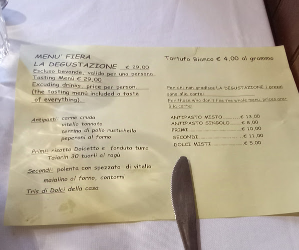 Opinii despre Locanda d Batista în Diano d'Alba - Ristorazione