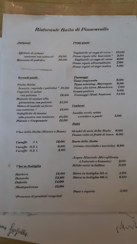 Comentarii opinii despre Ristorante Baita di Piancavallo