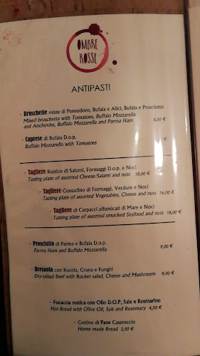 Ombre Rosse - Ristorazione