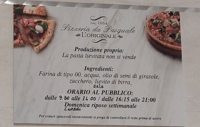 Pizzeria da Pasquale