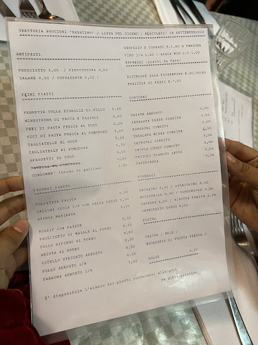 Reviews of Trattoria Sabatino in Firenze - Ristorazione