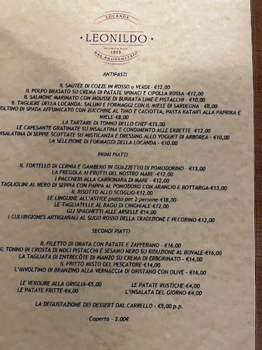 Locanda Leonildo dal Buongustaio - Ristorazione
