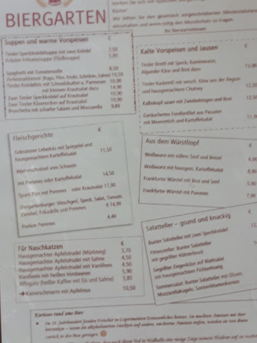 Biergarten Tirol am Schlossweg - Tirolo