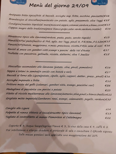 Osteria di Vico Palla - Ristorazione