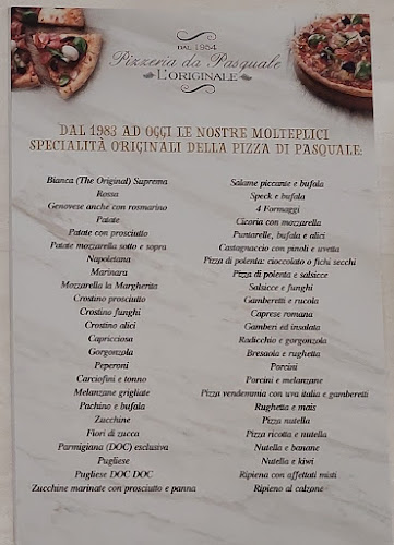 Opinii despre Pizzeria da Pasquale în Roma - Ristorazione