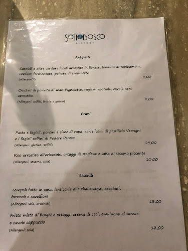 Opinii despre Sottobosco Bistrot în Grosseto - Ristorazione