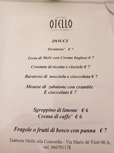 Otello alla Concordia - Ristorazione