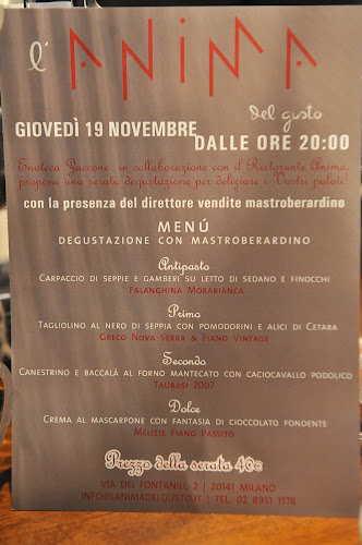 Opinii despre Ristorante L'Anima Del Gusto în Milano - Ristorazione